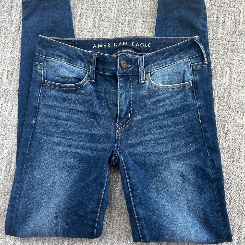 American Eagle Outfitters Women’s Blue Jeggings